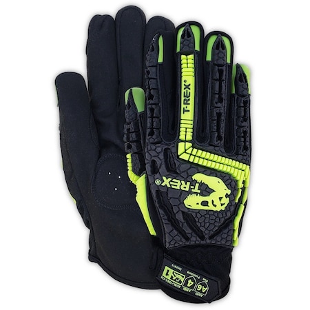 TREX Windstorm Series TRX742 CoolMesh Back Syntec Palm Impact GloveCut Level A6